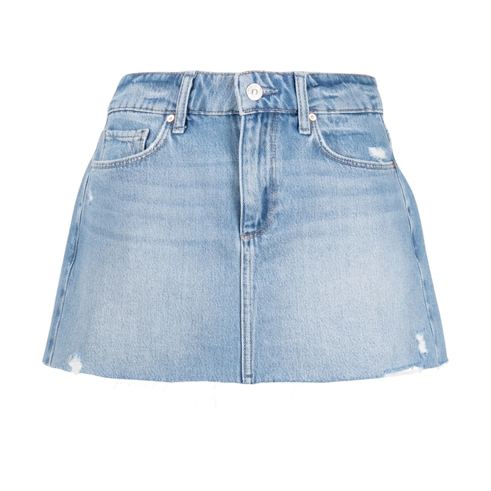 Paige Ryder Light Blue Denim Skirt - Size 26